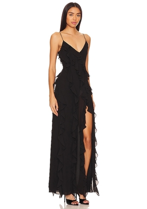 NBD Nehna Gown in Black. Size M. Also in L, S, XS, XXS.