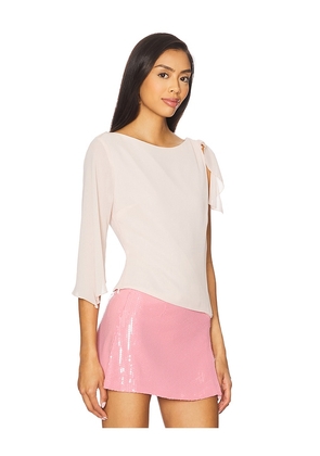MORE TO COME Kiana Top in Blush. Size L. Also in M, S, XS.
