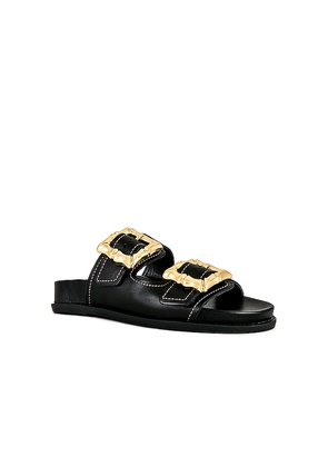 Schutz Enola Sporty Sandal in Black. Size 5.5. Also in 7.5, 8.5.