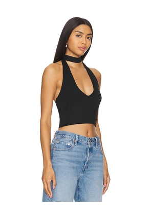 superdown Jessalyn Halter Top in Black. Size L. Also in M, S, XL, XS.