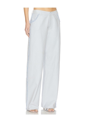 Rangel Sunny Pant in Baby Blue. Size M. Also in L.