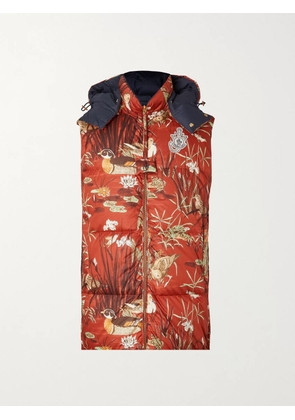 Moncler Genius - 1 Moncler JW Anderson Battersea Reversible Logo-Appliquéd Printed Cotton Gilet - Men - Red - 2