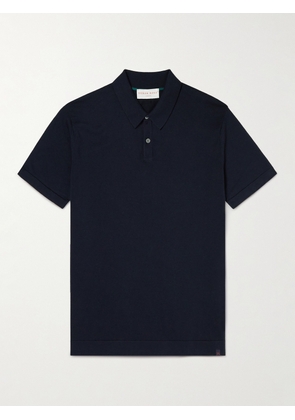 Derek Rose - Jacob Sea Island Cotton Polo Shirt - Men - Blue - S
