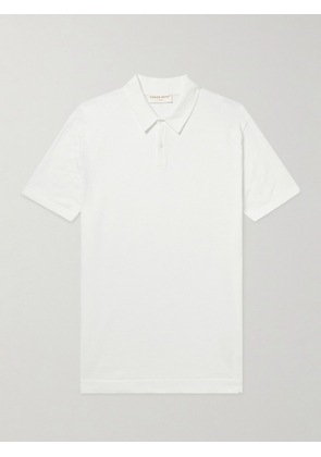 Derek Rose - Jacob Sea Island Cotton Polo Shirt - Men - White - S