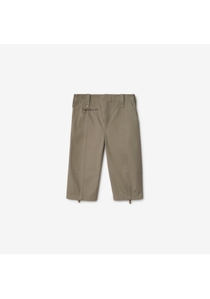 Burberry Cotton Capri Trousers