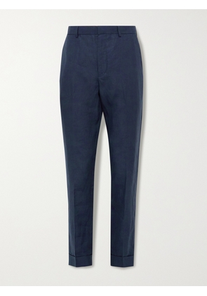 Polo Ralph Lauren - Slim-Fit Linen Suit Trousers - Men - Blue - UK/US 30