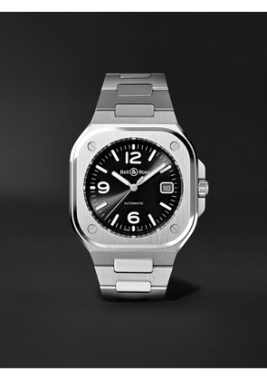 Bell & Ross - BR 05 Black Steel Automatic 40mm Stainless Steel Watch, Ref. No. BR05A-BL-ST/SST - Men - Black