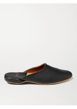 Derek Rose - Morgan Leather Slippers - Men - Black - UK 7