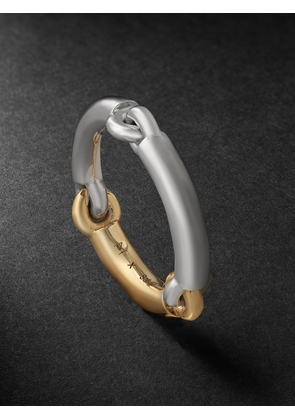 MAOR - The Solstice 18-Karat White and Yellow Gold Ring - Men - Silver - M