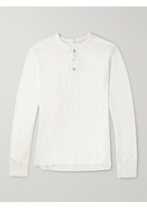 Rag & Bone - Cotton-Jersey Henley T-Shirt - Men - White - XS