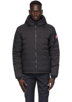 Canada Goose Black Down Packable Lodge Hooded Jacket