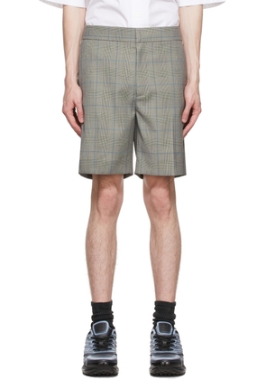 Givenchy Gray Wool Shorts