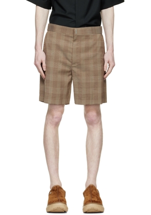 Givenchy Brown Wool Shorts
