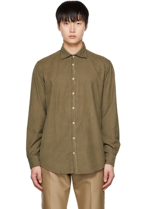 Massimo Alba Green Genova Shirt