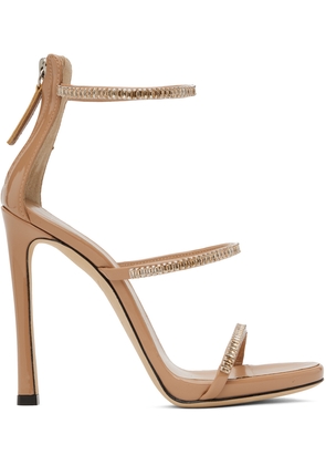 Giuseppe Zanotti Taupe South 115 Heeled Sandals