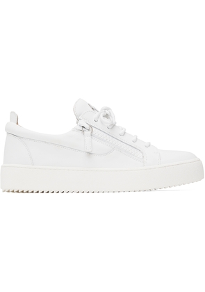 Giuseppe Zanotti White Frankie Sneakers