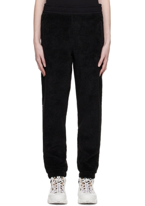 Burberry Black Embroidered Lounge Pants