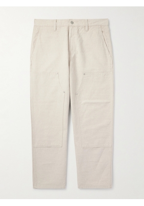 Carhartt WIP - Walter Double Knee Straight-Leg Cotton-Canvas Trousers - Men - Neutrals - XS