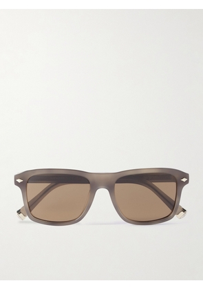 Brunello Cucinelli - Square-Frame Acetate Sunglasses - Men - Brown
