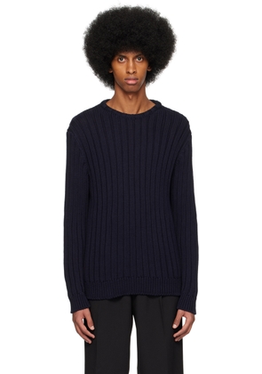 Massimo Alba Navy Loris Sweater