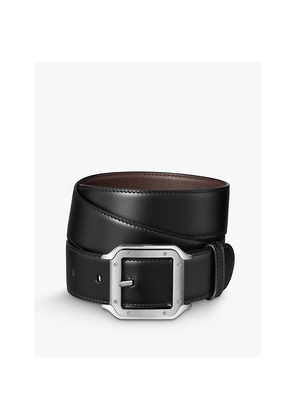 Mens Cartier Santos Leather Belt