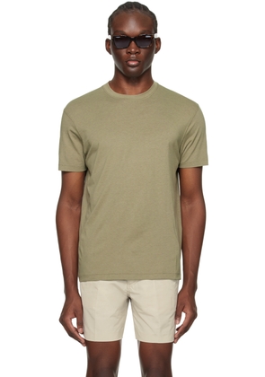 TOM FORD Green Crewneck T-Shirt