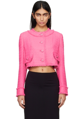Dolce & Gabbana Pink Raschel Jacket