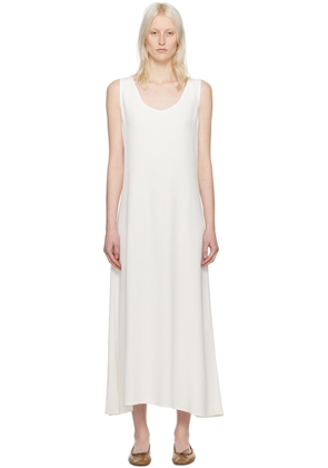 A. P.C. Off-White Penny Maxi Dress