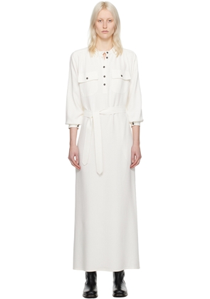 A. P.C. Off-White Marla Maxi Dress