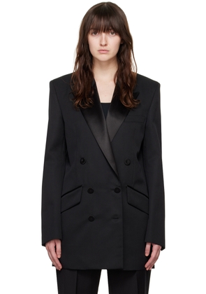 Givenchy Black Double-Breasted Blazer