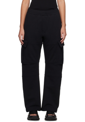 Givenchy Black Paneled Lounge Pants