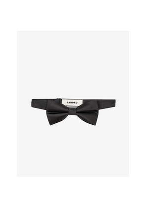 Mens Sandro Adjustable Silk Bow Tie