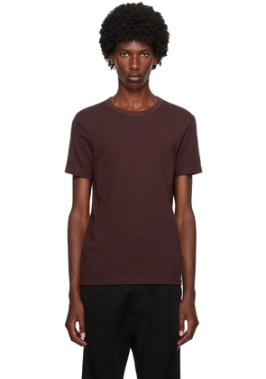TOM FORD Brown Crewneck T-Shirt