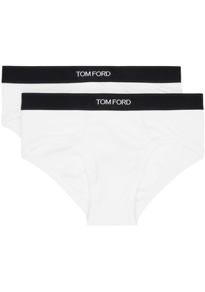 TOM FORD Two-Pack White Briefs