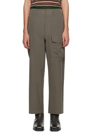 UMA WANG Gray Paxton Cargo Pants