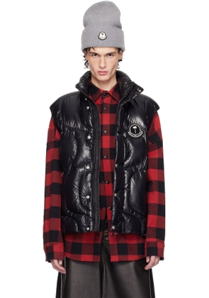 Moncler Genius Moncler x Palm Angels Black Gwenyth Down Vest