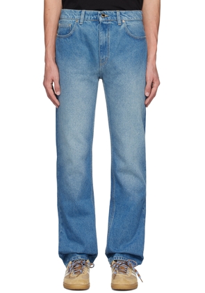 Casablanca Indigo 'Tennis Club' Jeans
