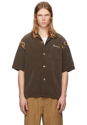 visvim Khaki Wallis Down Shirt