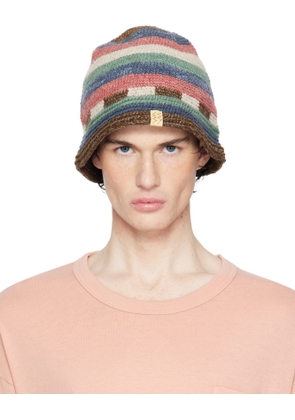 visvim Multicolor Meda Crochet Knit Hat
