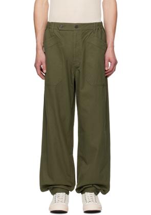 visvim Khaki Carrol Trousers