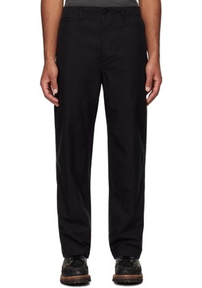 visvim Black Field Chino Trousers
