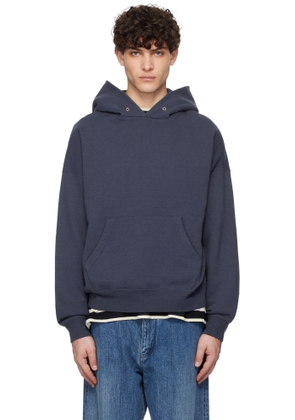 visvim Navy Jumbo SB Hoodie