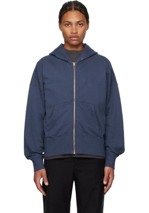 visvim Navy Court Hoodie