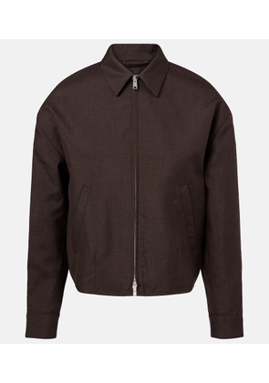 Prada Mohair and silk blouson
