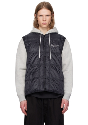 Moncler Genius 7 Moncler FRGMT Hiroshi Fujiwara Navy Vaile Packable Down Vest