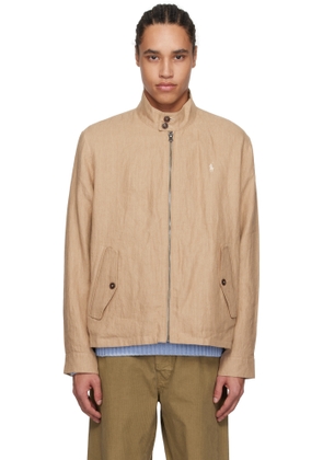 Polo Ralph Lauren Beige 'The Bedford' Reversible Jacket