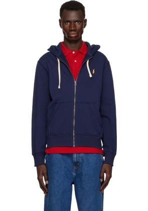 Polo Ralph Lauren Navy Fleece Full-Zip Hoodie