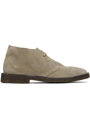 Drake's Beige Clifford Desert Boots