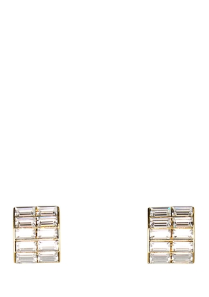 Alessandra Rich Embellished Metal Earrings