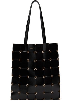 KHAITE Black Emma Tote